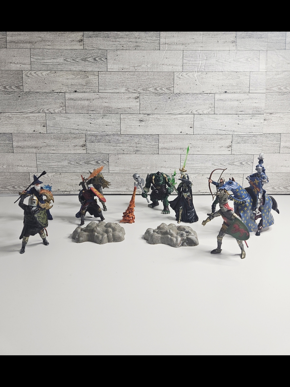 Blue Box BBI Warriors of the World Legends Lot of 9 Figures